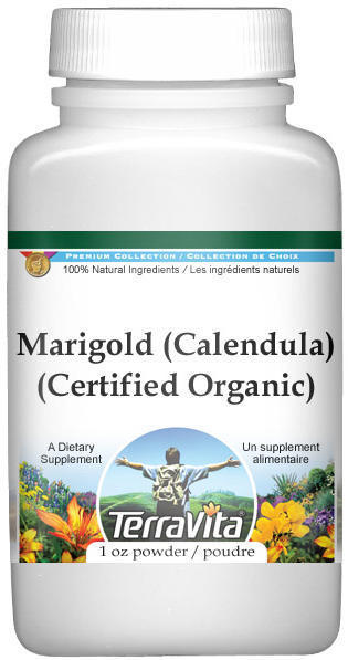 Marigold (Calendula) (Certified Organic) Powder