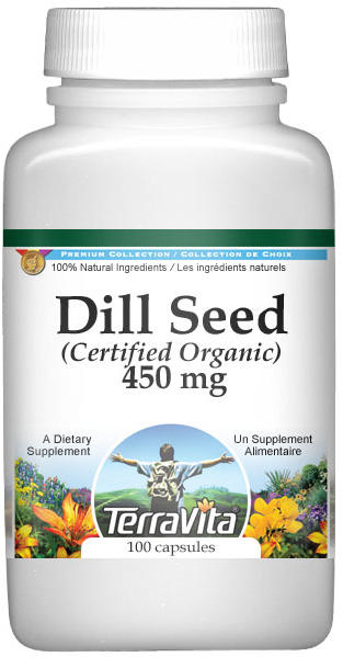 Dill Seed (Certified Organic) - 450 mg