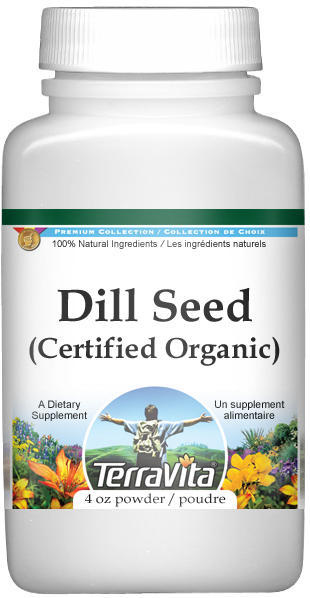 Dill Seed (Certified Organic) Powder