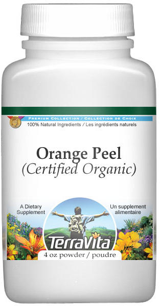 Orange Peel (Certified Organic) Powder