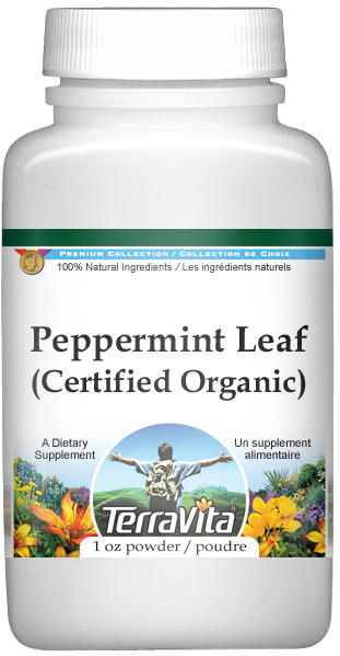 Peppermint Leaf (Certified Organic) Powder