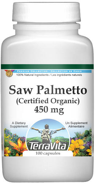 Saw Palmetto (Certified Organic) - 450 mg