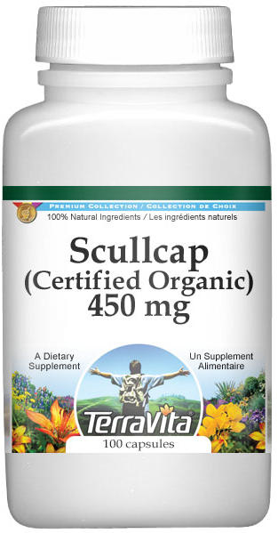 Scullcap (Certified Organic) - 450 mg