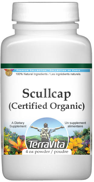 Scullcap (Certified Organic) Powder
