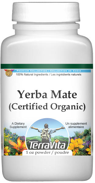 Yerba Mate (Certified Organic) Powder