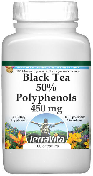 Black Tea 50% Polyphenols - 450 mg