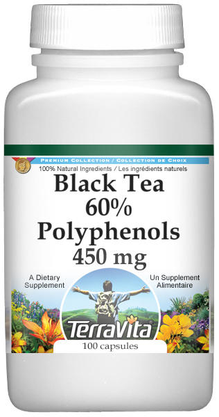 Black Tea 60% Polyphenols - 450 mg