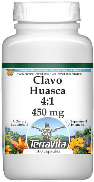 Clavo Huasca 4:1 - 450 mg
