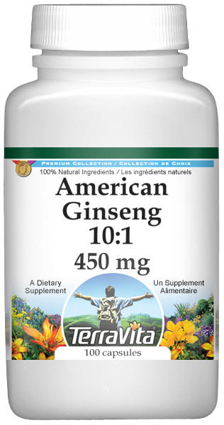 American Ginseng 10:1 - 450 mg