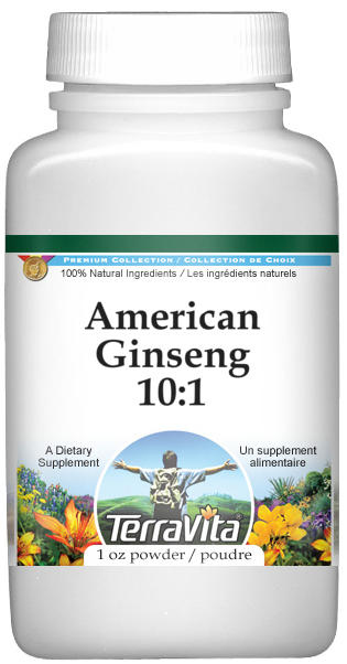American Ginseng 10:1 Powder