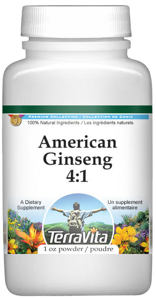 American Ginseng 4:1 Powder