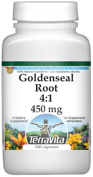 Goldenseal Root 4:1 - 450 mg