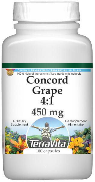 Concord Grape 4:1 - 450 mg