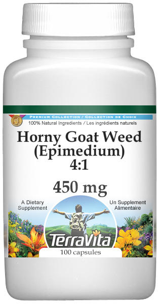 Horny Goat Weed (Epimedium) 4:1 - 450 mg