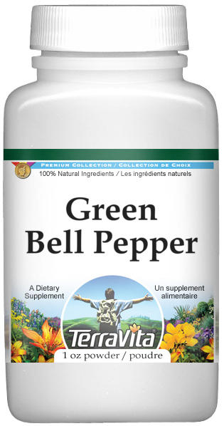 Green Bell Pepper Powder