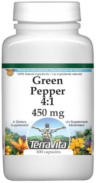 Green Pepper 4:1 - 450 mg