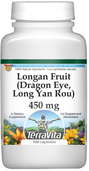 Longan Fruit (Dragon Eye, Long Yan Rou) - 450 mg