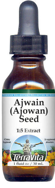 Ajwain (Ajowan) Seed Glycerite Liquid Extract (1:5)