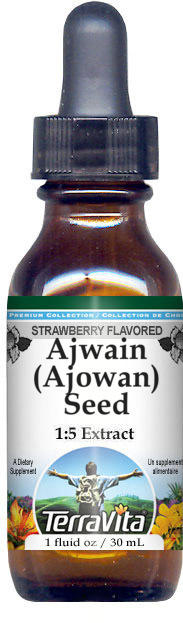 Ajwain (Ajowan) Seed Glycerite Liquid Extract (1:5)