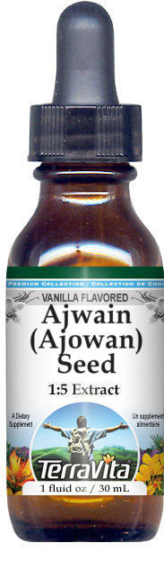 Ajwain (Ajowan) Seed Glycerite Liquid Extract (1:5)