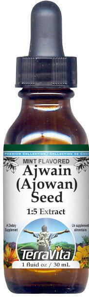 Ajwain (Ajowan) Seed Glycerite Liquid Extract (1:5)