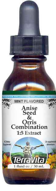 Anise Seed & Orris Combination Glycerite Liquid Extract (1:5)