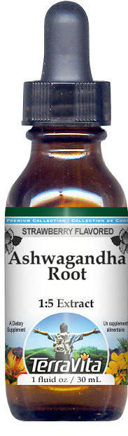 Ashwagandha Root Glycerite Liquid Extract (1:5)