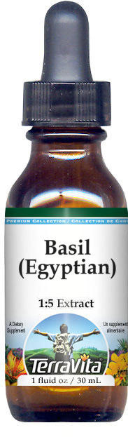 Basil (Egyptian) Glycerite Liquid Extract (1:5)