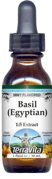 Basil (Egyptian) Glycerite Liquid Extract (1:5)