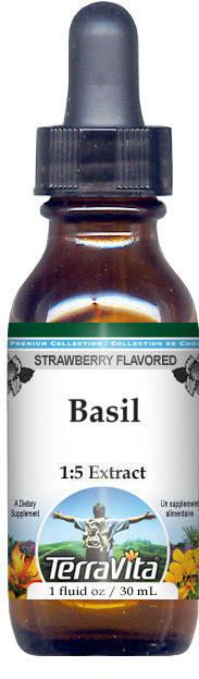 Basil Glycerite Liquid Extract (1:5)