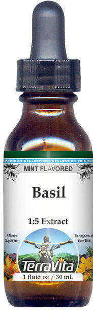 Basil Glycerite Liquid Extract (1:5)