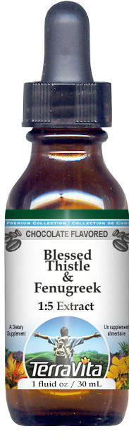 Blessed Thistle & Fenugreek Glycerite Liquid Extract (1:5)