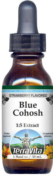 Blue Cohosh Glycerite Liquid Extract (1:5)