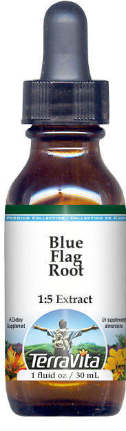 Blue Flag Root Glycerite Liquid Extract (1:5)