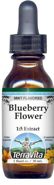 Blueberry Flower Glycerite Liquid Extract (1:5)