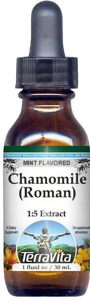 Chamomile (Roman) Glycerite Liquid Extract (1:5)