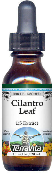 Cilantro Leaf Glycerite Liquid Extract (1:5)