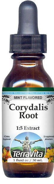 Corydalis Root Glycerite Liquid Extract (1:5)