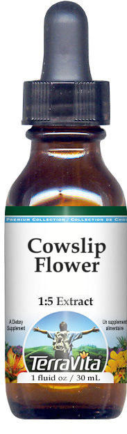 Cowslip Flower Glycerite Liquid Extract (1:5)