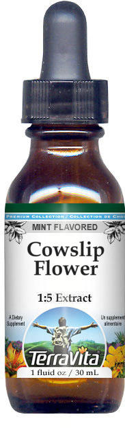 Cowslip Flower Glycerite Liquid Extract (1:5)