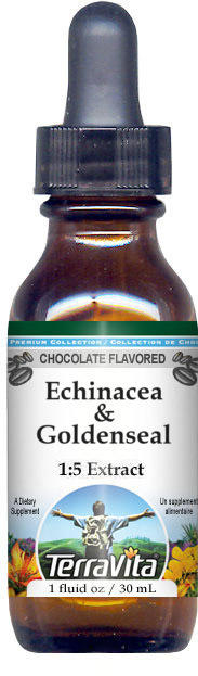 Echinacea & Goldenseal Glycerite Liquid Extract (1:5)