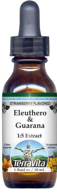 Eleuthero & Guarana Glycerite Liquid Extract (1:5)