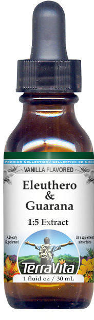 Eleuthero & Guarana Glycerite Liquid Extract (1:5)