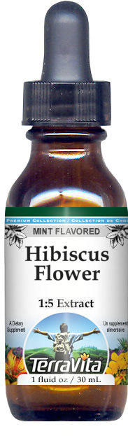 Hibiscus Flower Glycerite Liquid Extract (1:5)