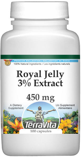 Royal Jelly 3% Extract - 450 mg