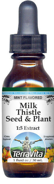 Milk Thistle Seed & Plant Glycerite Liquid Extract (1:5)