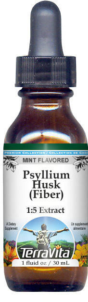 Psyllium Husk (Fiber) Glycerite Liquid Extract (1:5)
