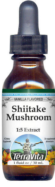 Shiitake Mushroom Glycerite Liquid Extract (1:5)