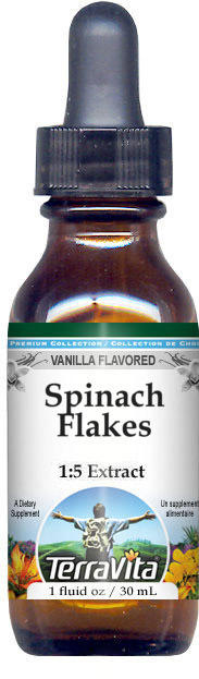 Spinach Flakes Glycerite Liquid Extract (1:5)