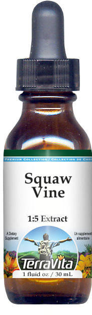 Squaw Vine Glycerite Liquid Extract (1:5)